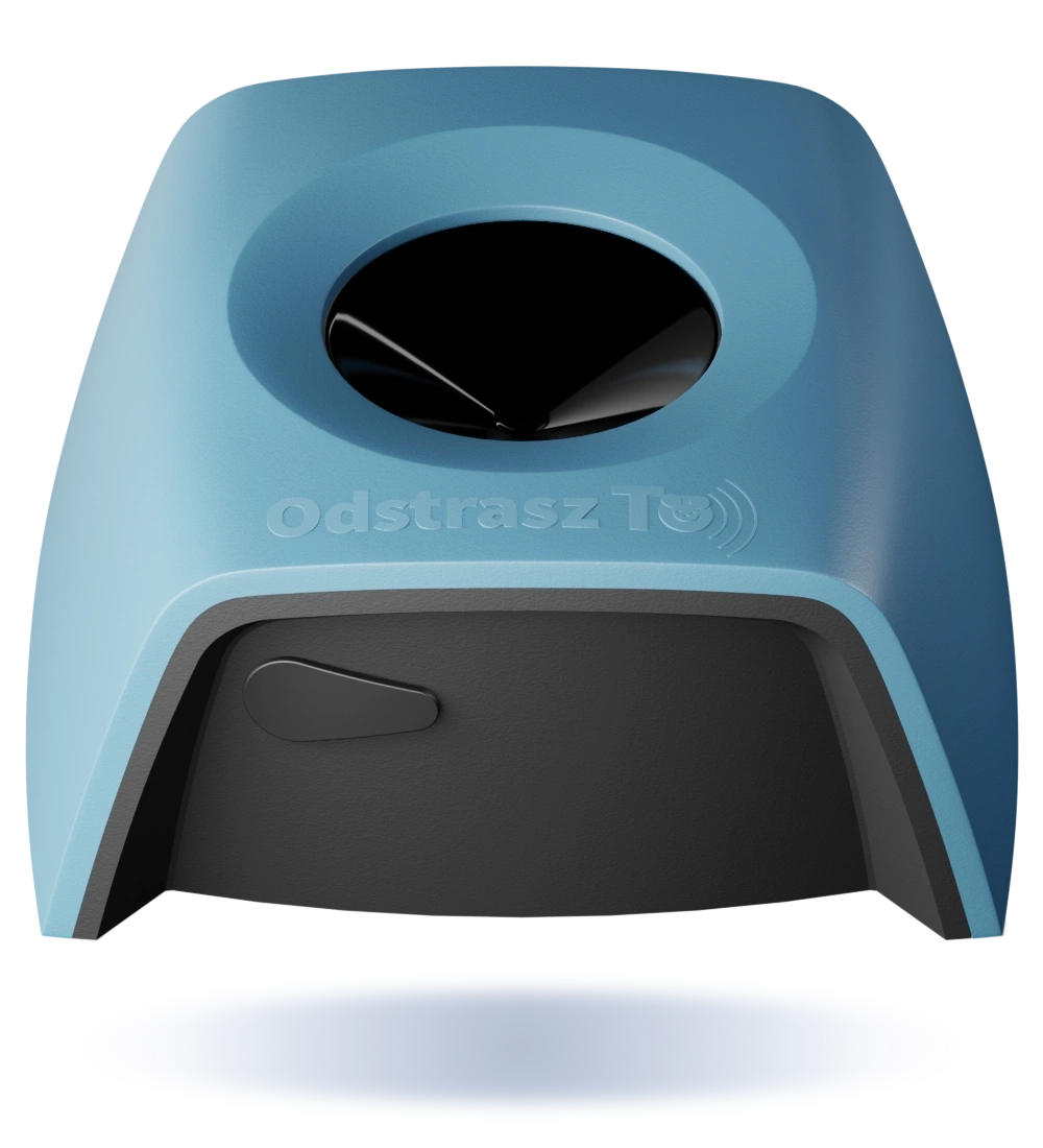 Odstraszacz kun i myszy - kolor niebieski