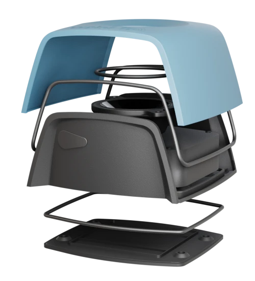 Odstraszacz ptaków - kolor niebieski